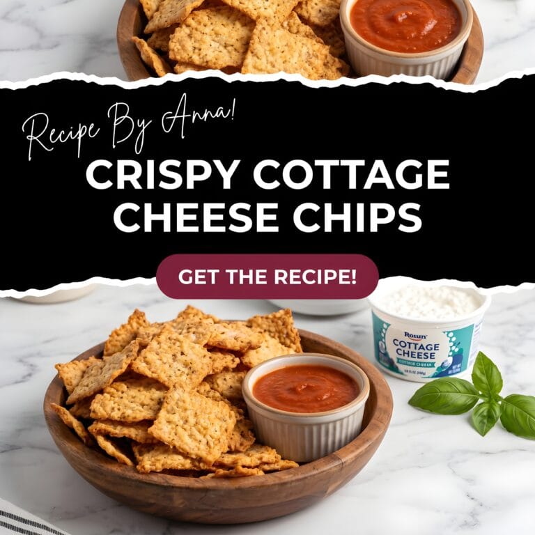 Crispy Cottage Cheese Chips