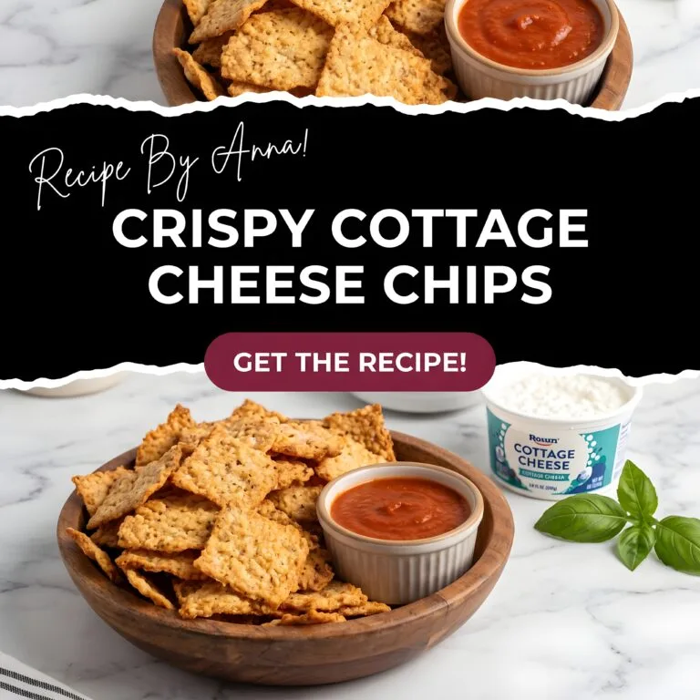 Crispy Cottage Cheese Chips