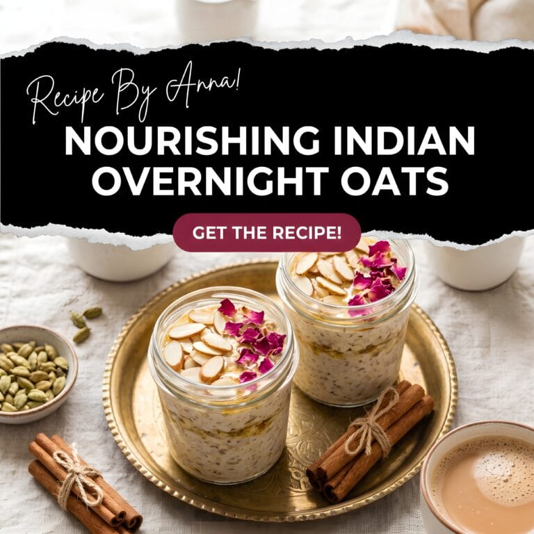 Nourishing Indian Overnight Oats