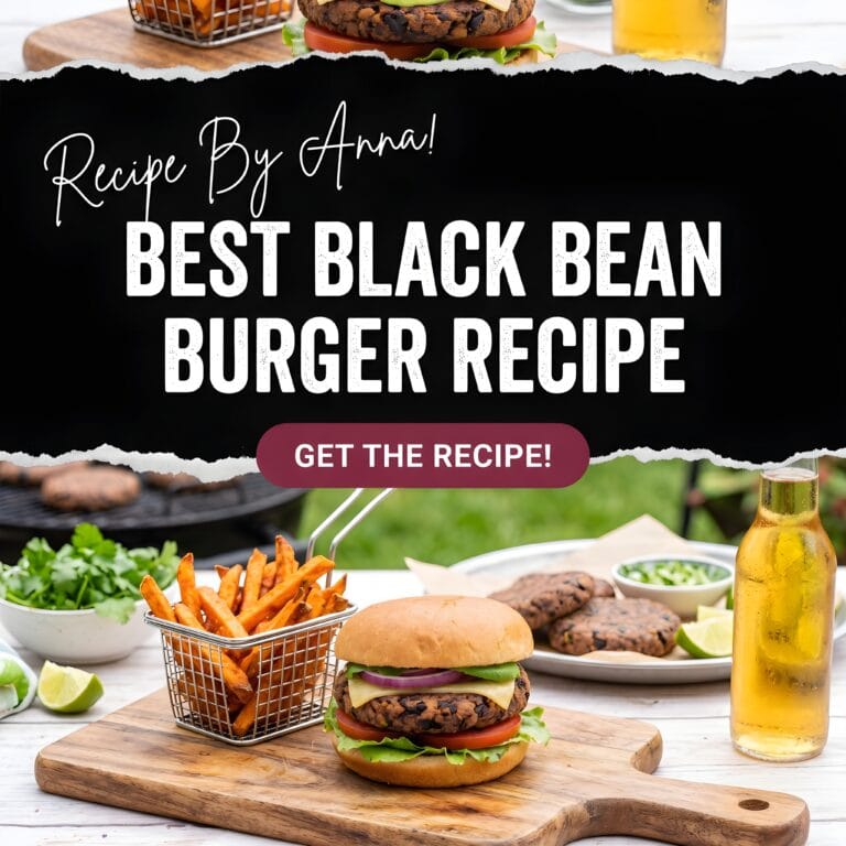 Black Bean Burger Recipe