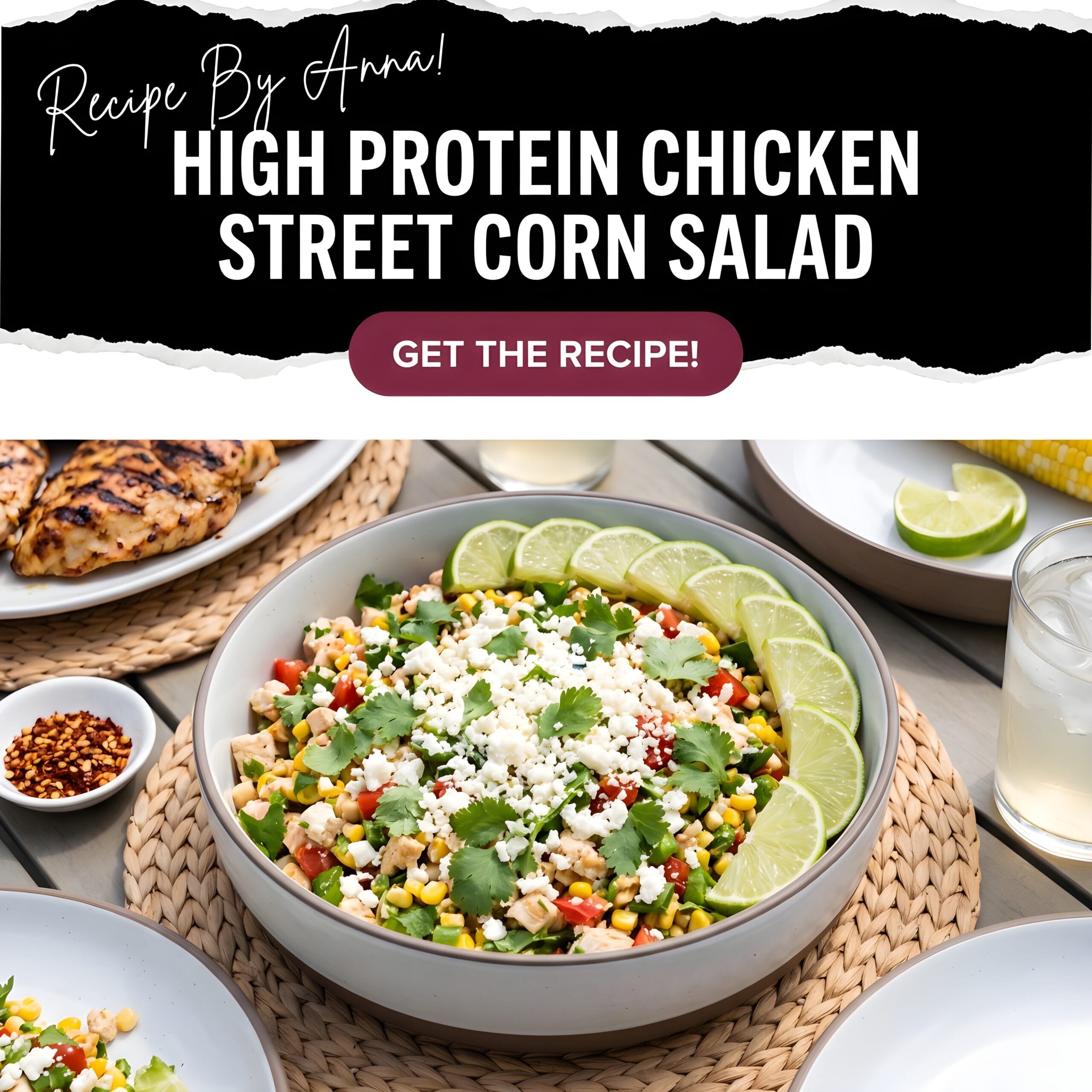 Chicken Street Corn Salad