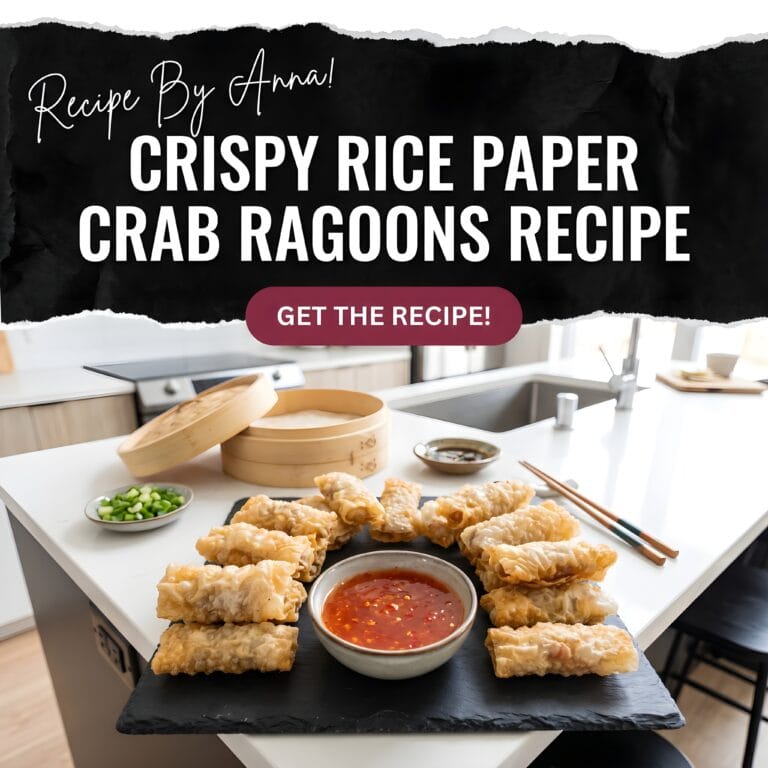 Crispy Rice Paper Crab Ragoons Recipe
