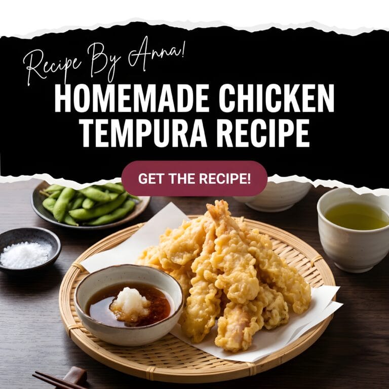 Homemade Chicken Tempura Recipe