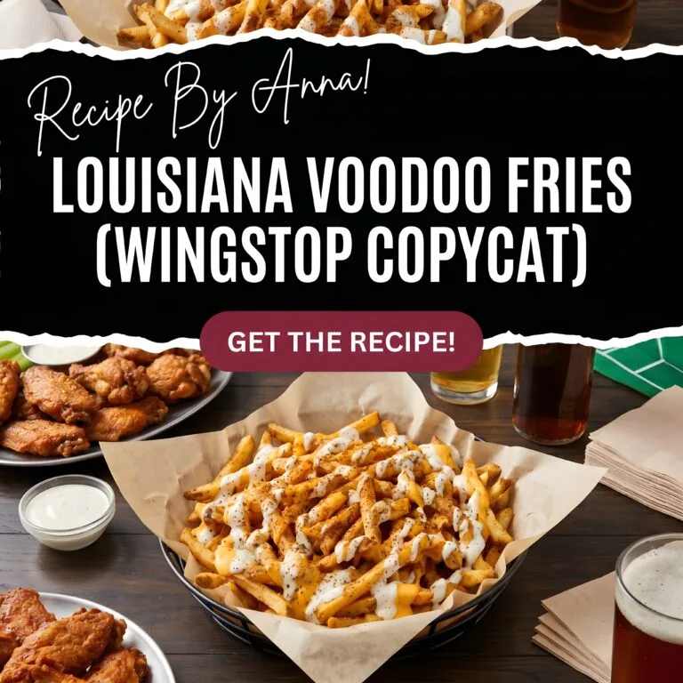 Louisiana Voodoo Fries (Wingstop Copycat) Louisiana Voodoo Fries