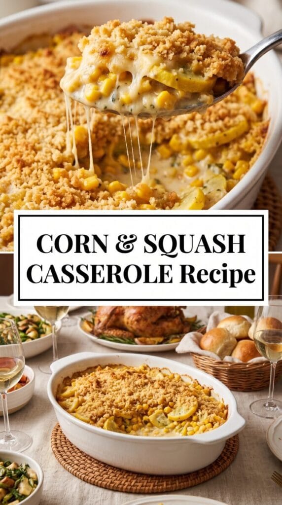 Delicious Corn & Squash Casserole You'll Love