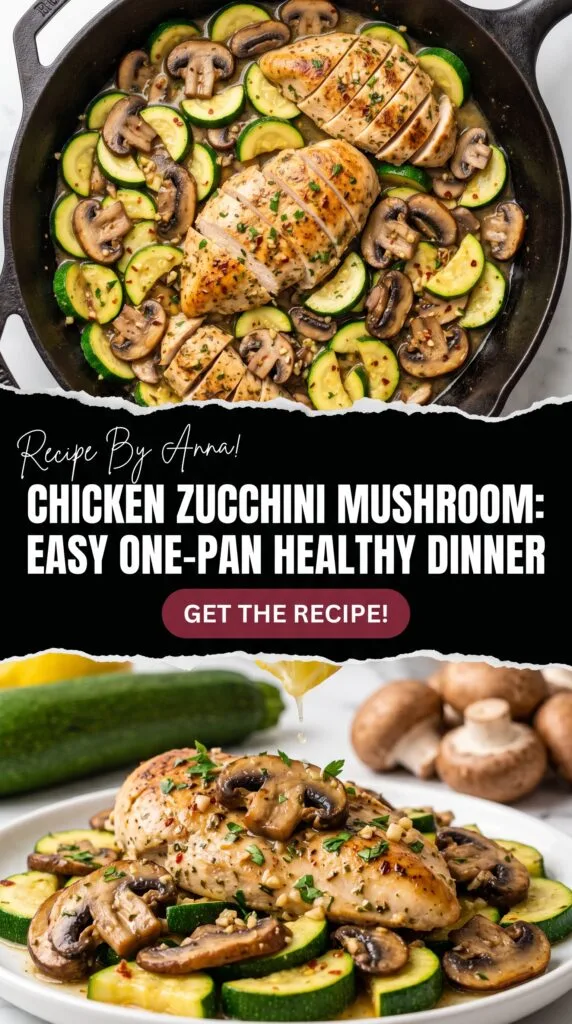 Chicken Zucchini Mushroom 