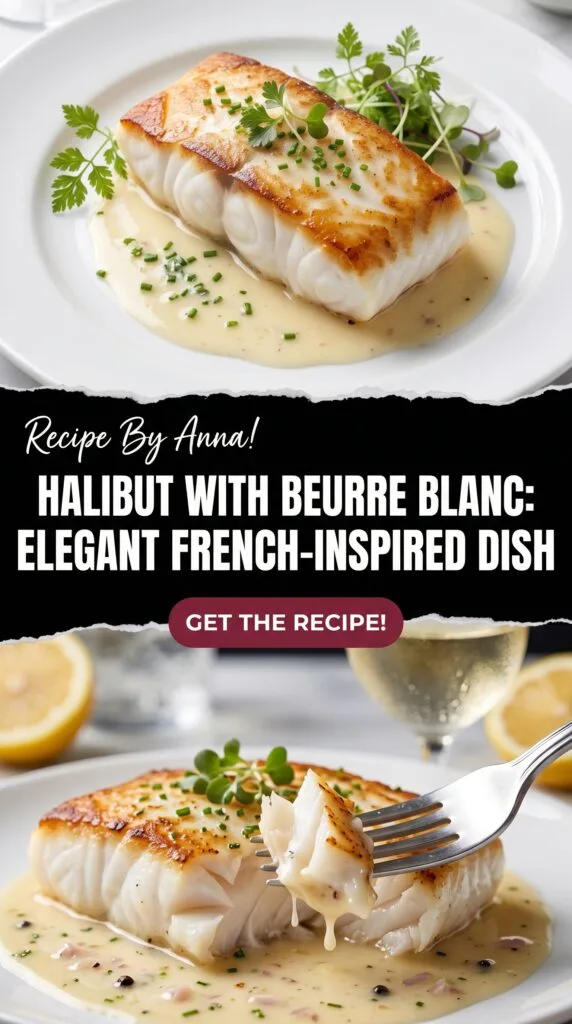 Halibut with Beurre Blanc Halibut with Beurre Blanc