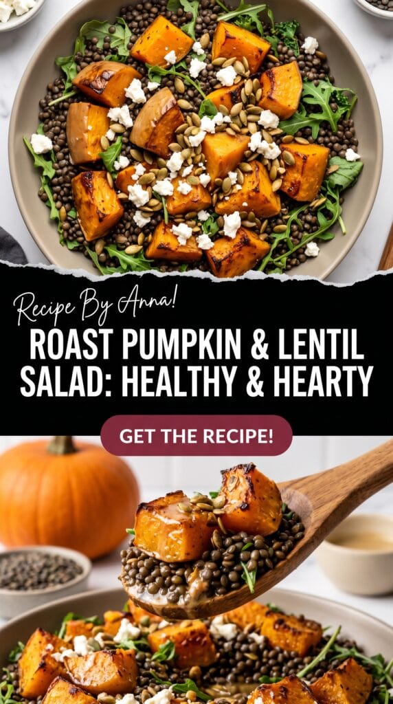 Roast Pumpkin and Lentil Salad Roast Pumpkin and Lentil Salad