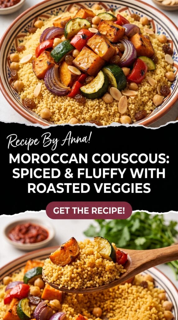 Moroccan Couscous with Roasted Veggies
