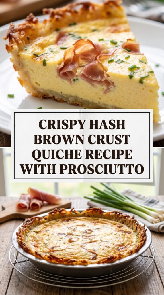 Crispy Hash Brown Crust Quiche Recipe Crispy Hash Brown Crust Quiche Recipe