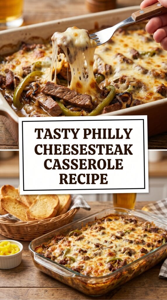Cheesesteak Casserole