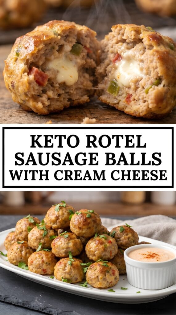 Rotel Sausage Balls