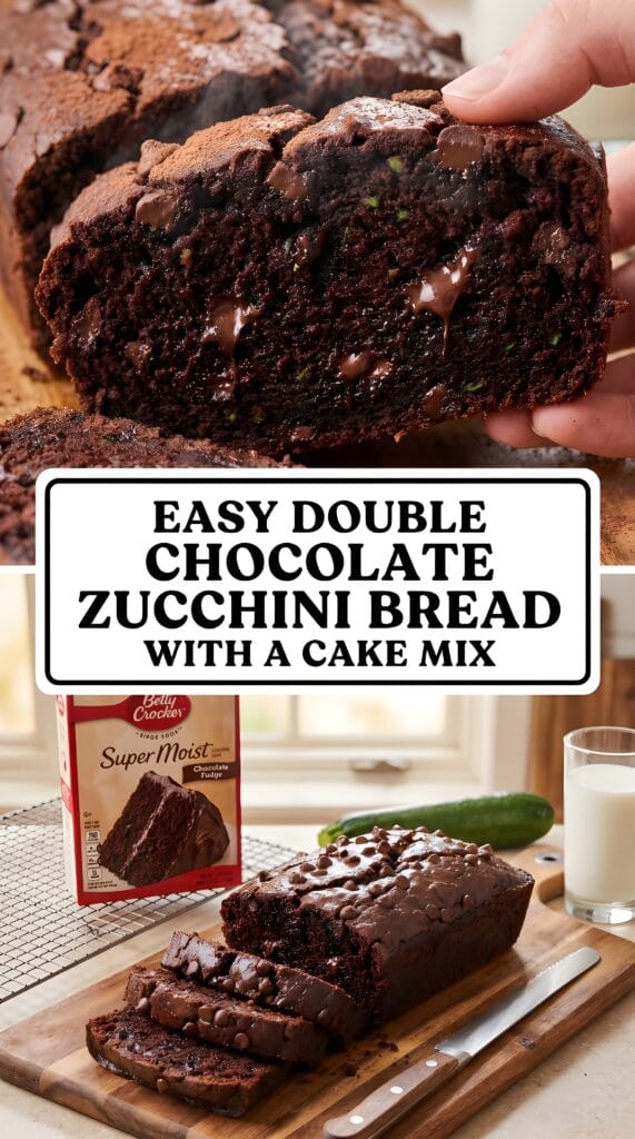 Double Chocolate Zucchini Bread Double Chocolate Zucchini Bread