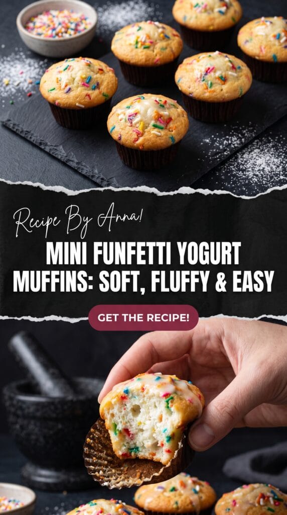 Mini Funfetti Yogurt Muffins Mini Funfetti Yogurt Muffins