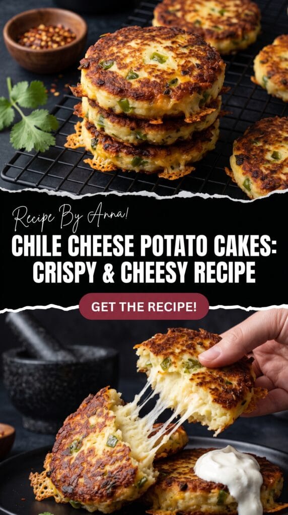 Chile Cheese Potato Cakes