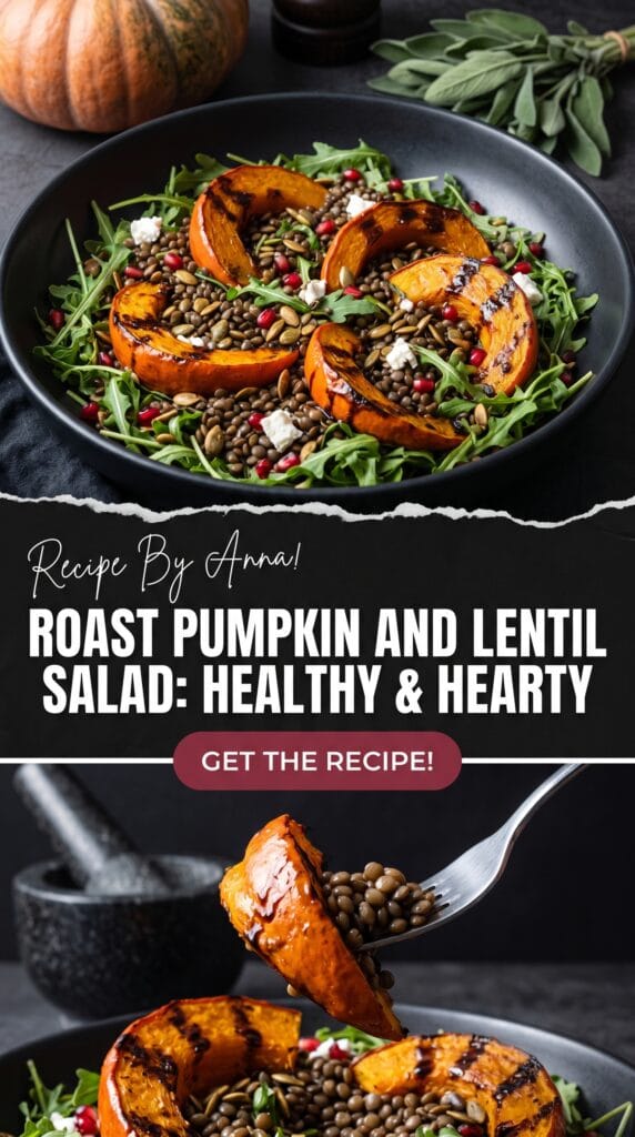 Roast Pumpkin and Lentil Salad Roast Pumpkin and Lentil Salad