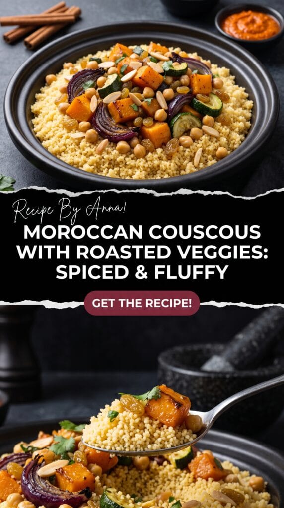 Moroccan Couscous with Roasted Veggies