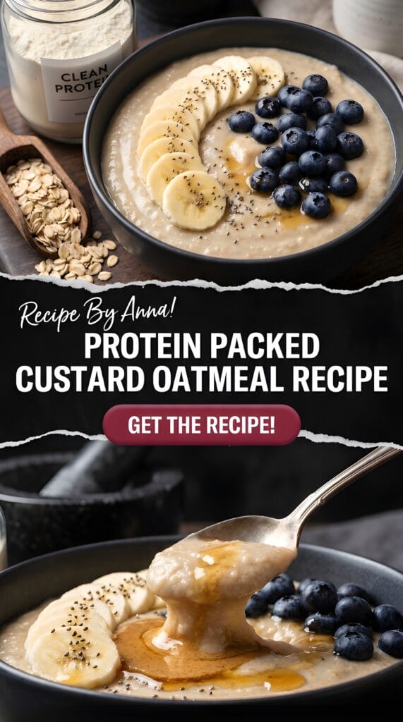Protein Packed Custard Oatmeal Protein Packed Custard Oatmeal Recipe