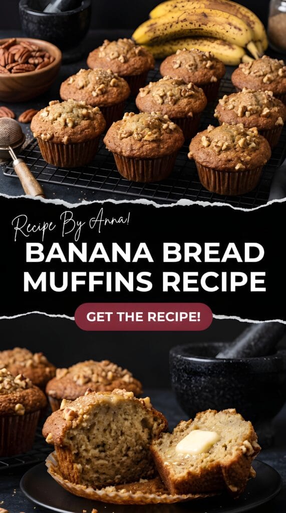 Banana Bread Muffins Recipe