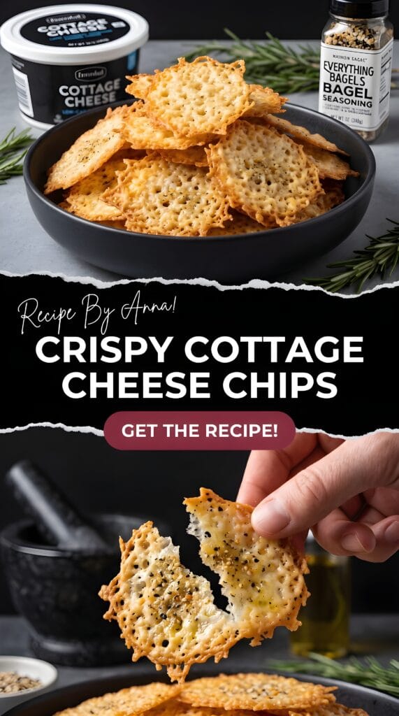 Crispy Cottage Cheese Chips