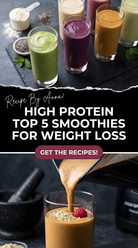 High Protein Top 5 Smoothies for Weight Loss