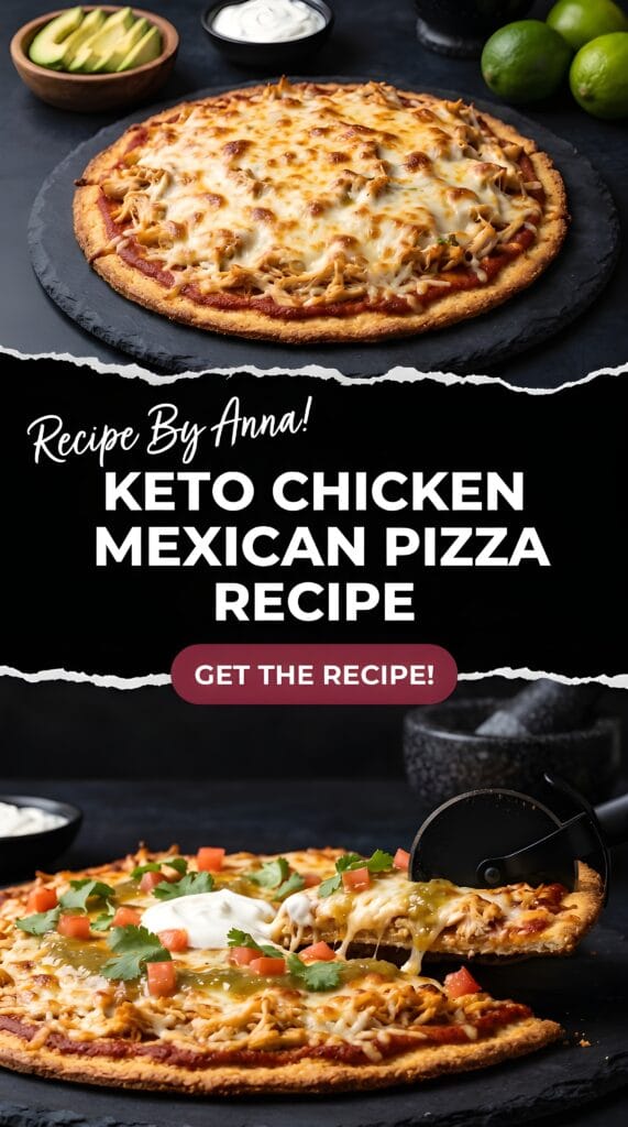 Keto Chicken Mexican Pizza Recipe