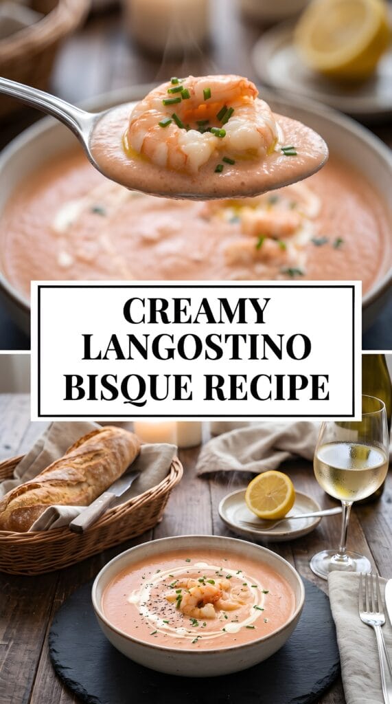 Creamy Langostino Lobster Bisque