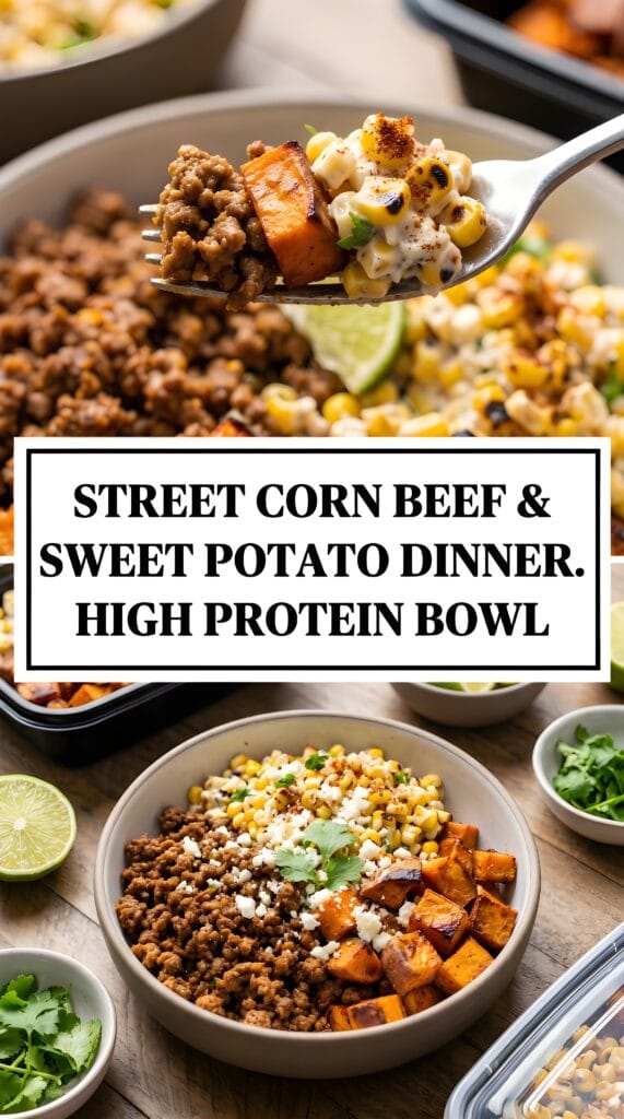 Street Corn Beef & Sweet Potato Dinner