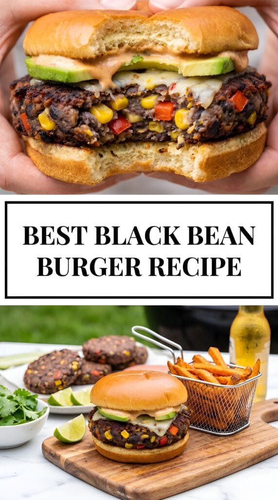 Black Bean Burger Recipe