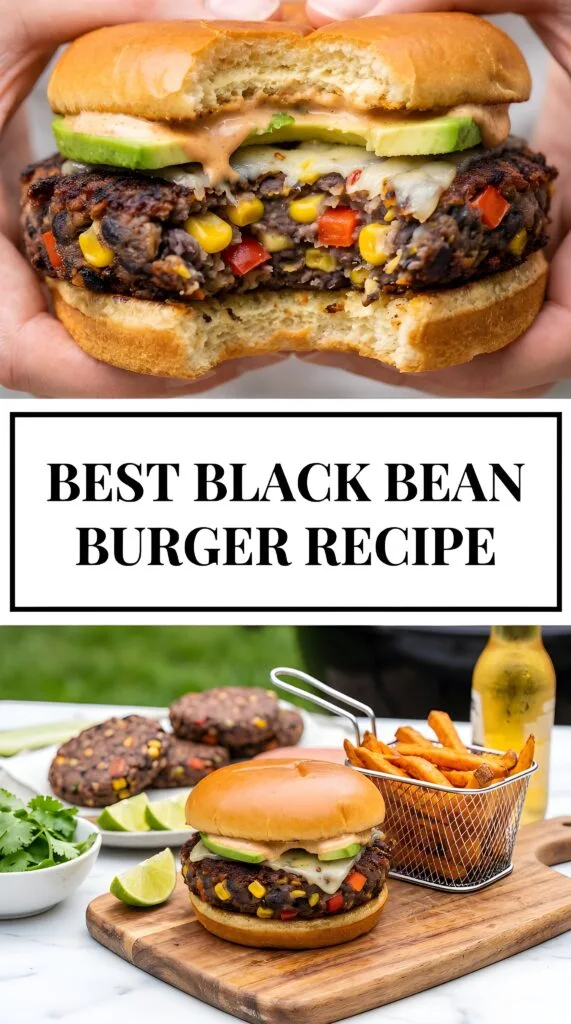 Black Bean Burger Recipe