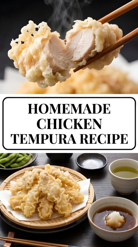 Homemade Chicken Tempura Recipe