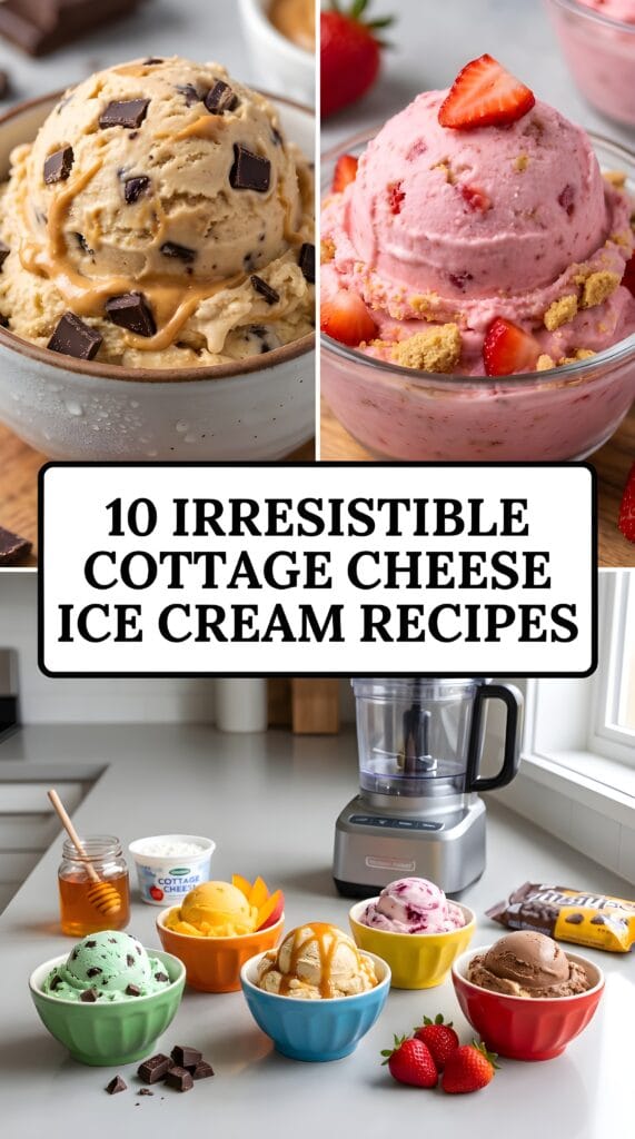 Cottage Cheese Ice Cream Recipes