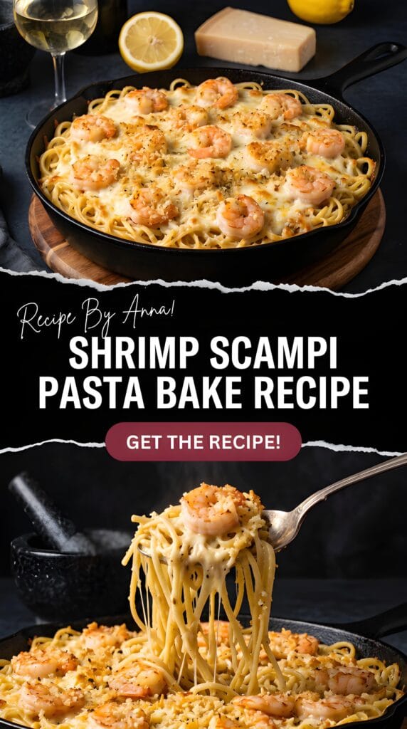 Shrimp Scampi Pasta Bake Recipe