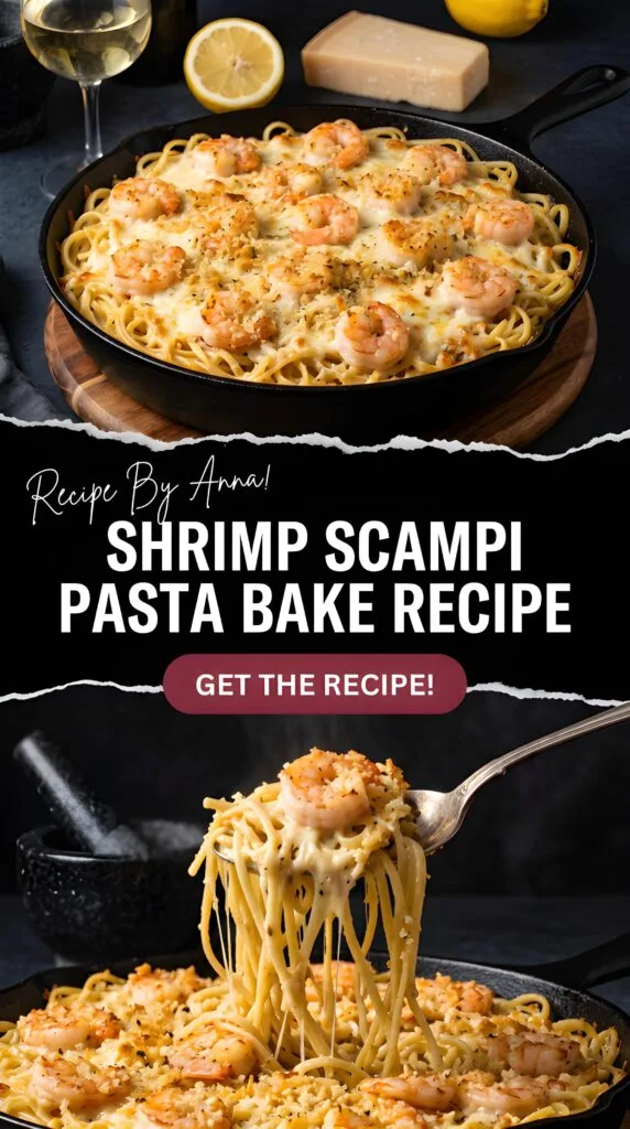 Shrimp Scampi Pasta Bake Recipe