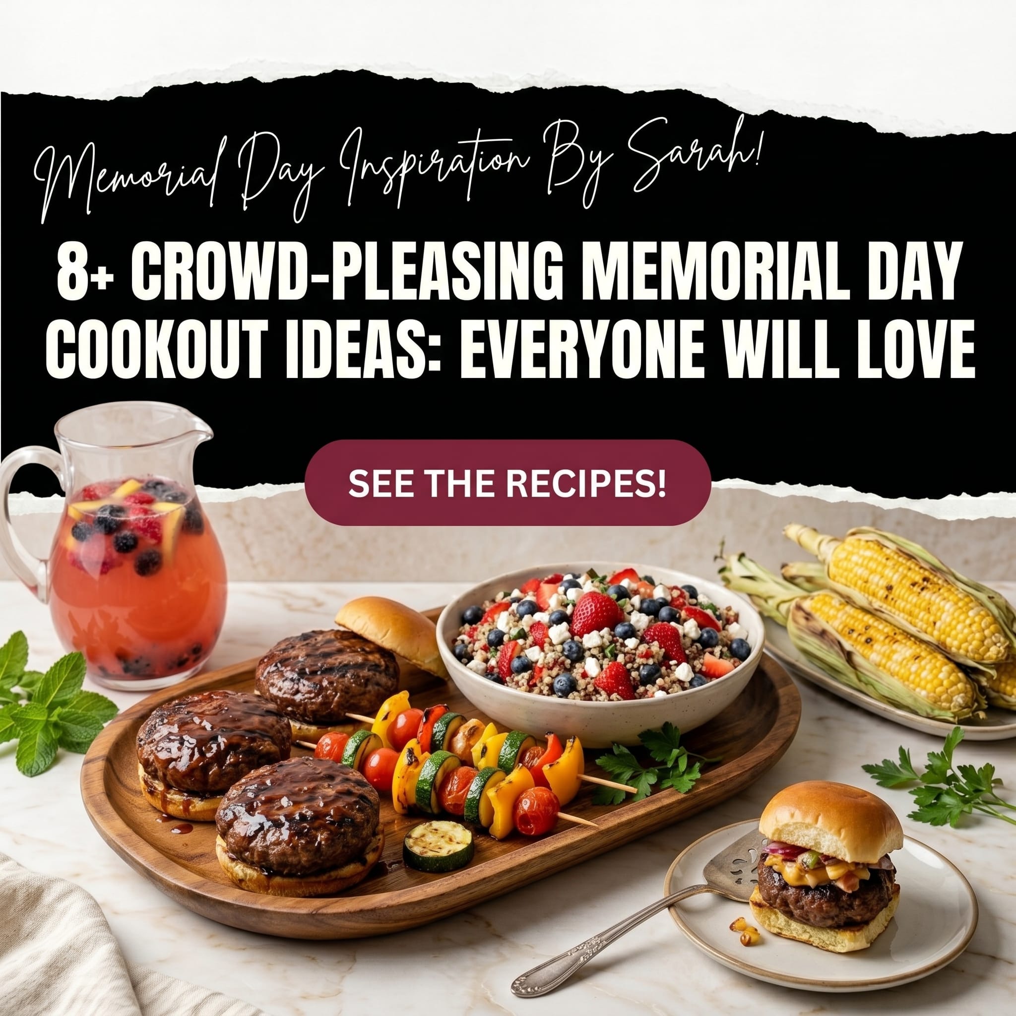 MEMORIAL DAY COOKOUT IDEAS