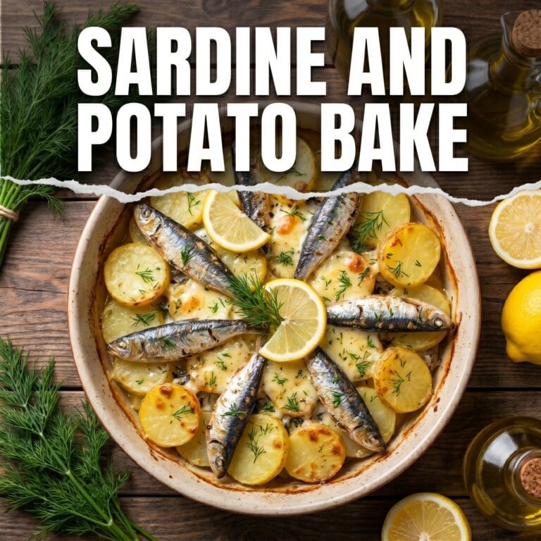 Sardine and Potato Bake