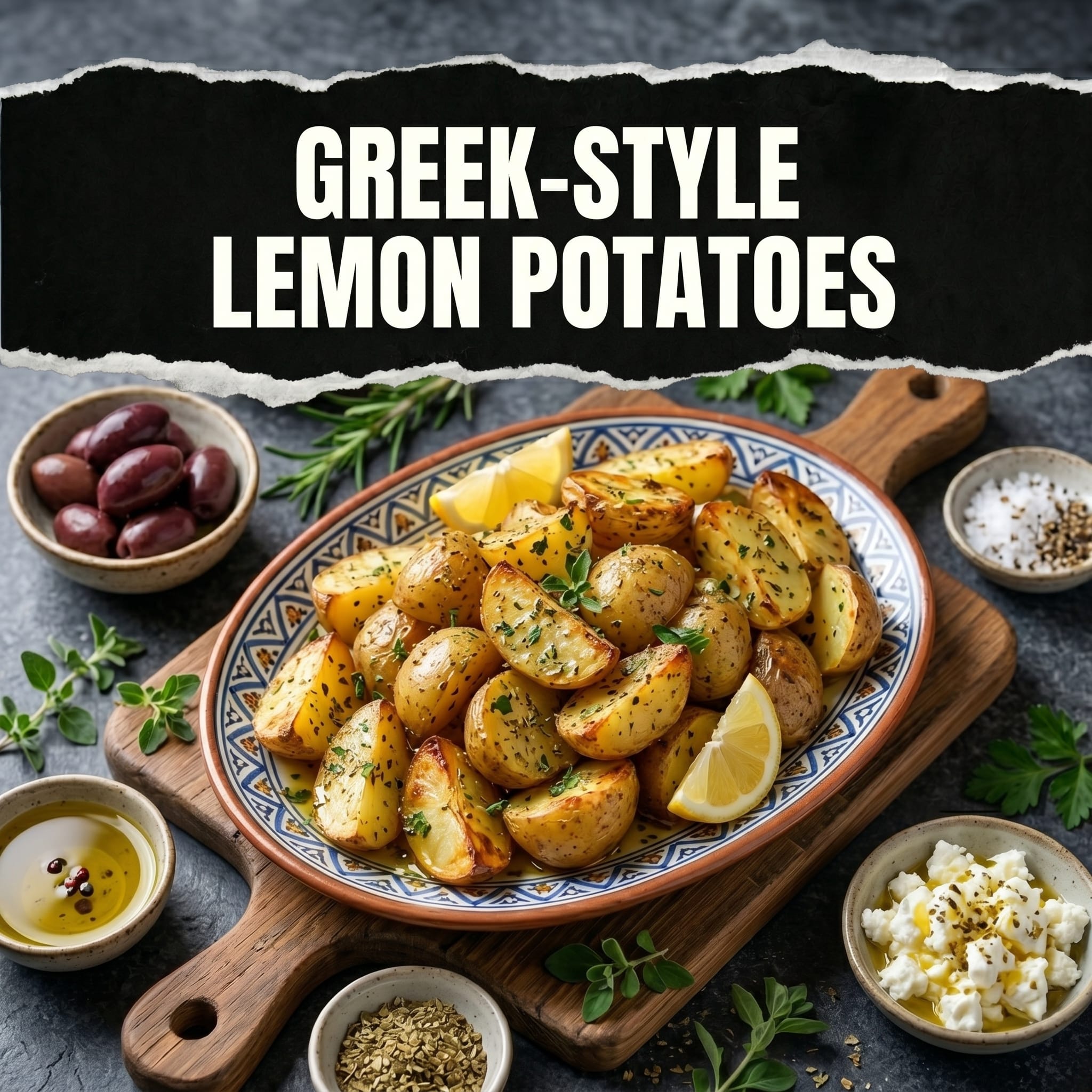 Greek-Style Lemon Potatoes