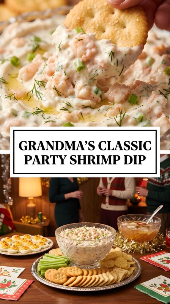 Grandma's Classic Party Shrimp Dip