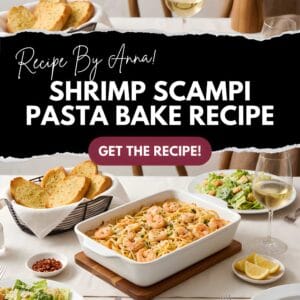 Shrimp Scampi Pasta Bake Recipe