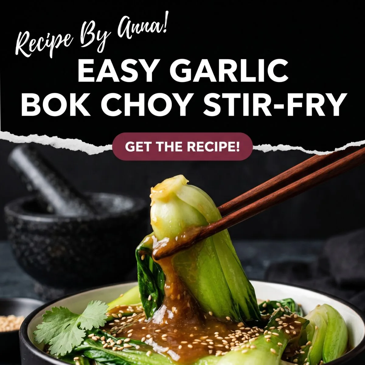 Easy Garlic Bok Choy Stir-Fry