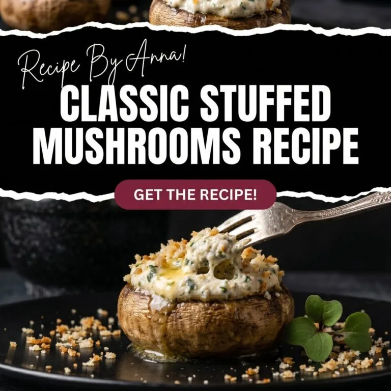 Classic Stuffed Mushrooms Recipe
