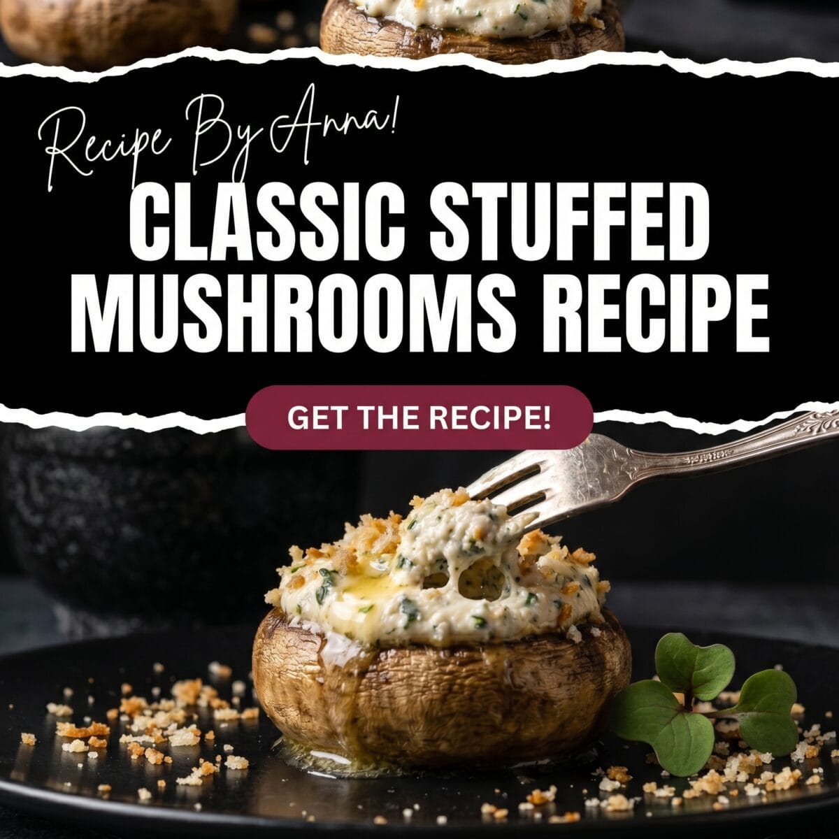 Classic Stuffed Mushrooms Recipe