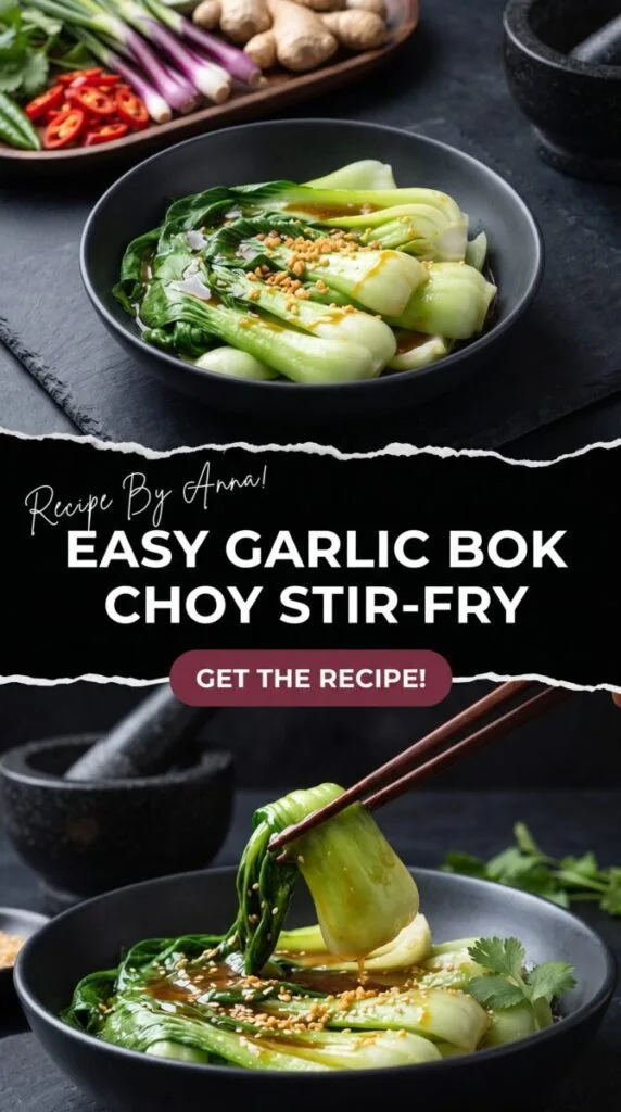 Easy Garlic Bok Choy Stir-Fry