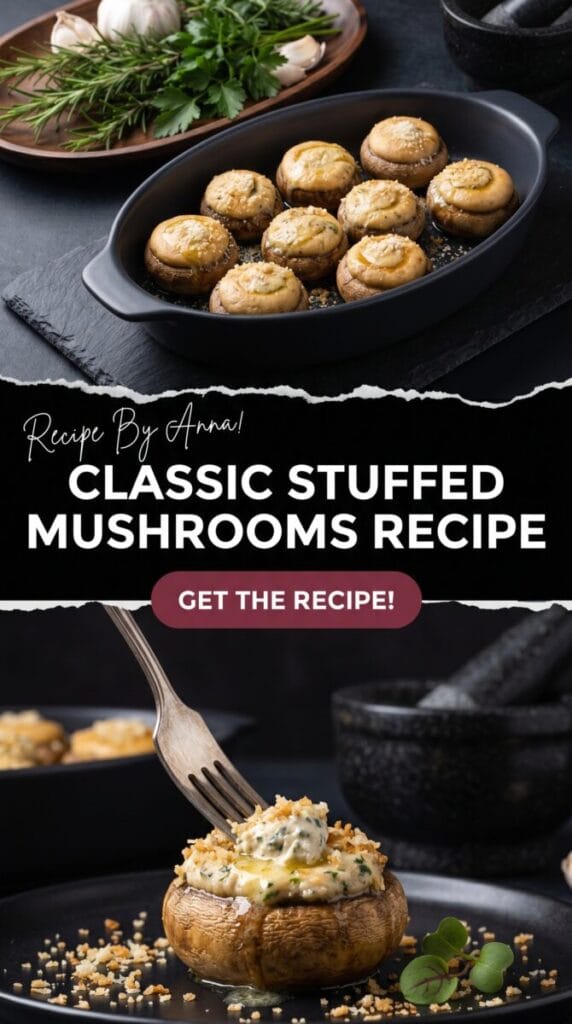 Classic Stuffed Mushrooms Recipe