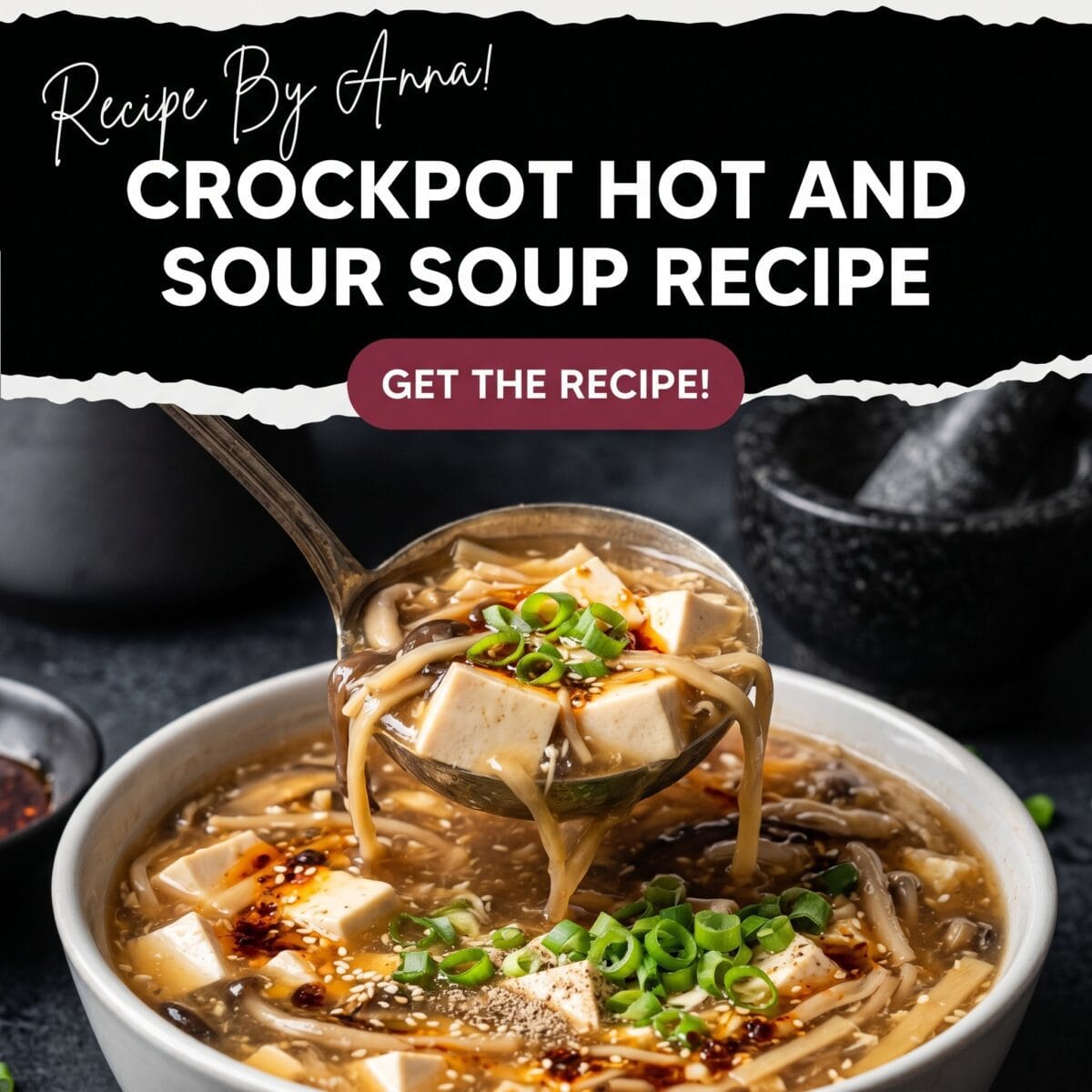 Crockpot Hot and Sour Soup Recipe