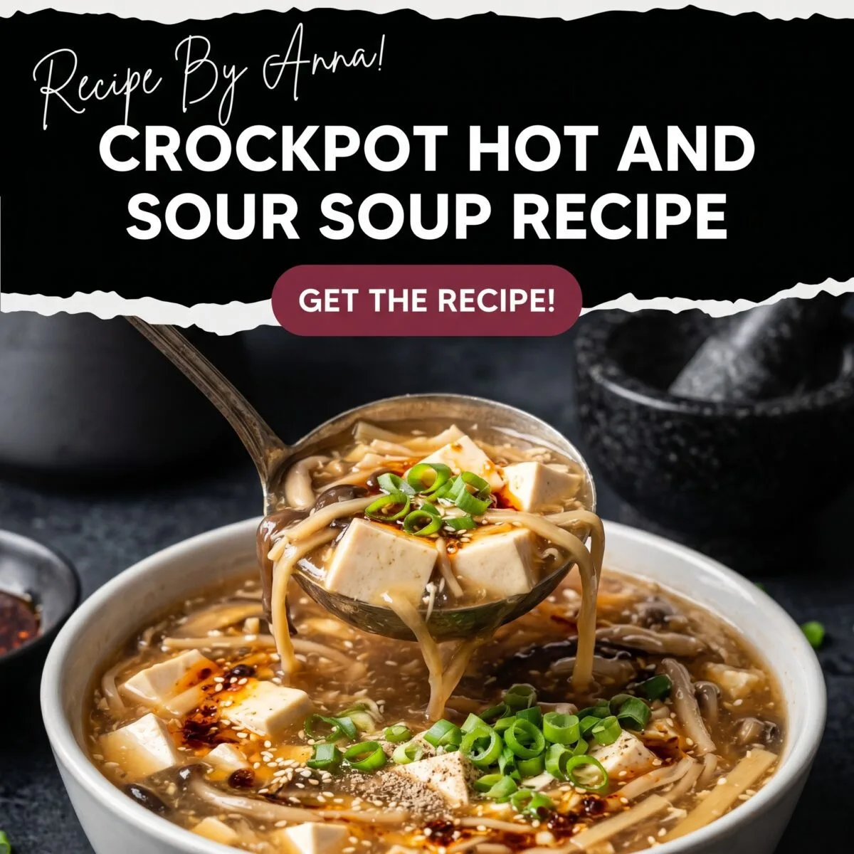Crockpot Hot and Sour Soup Recipe