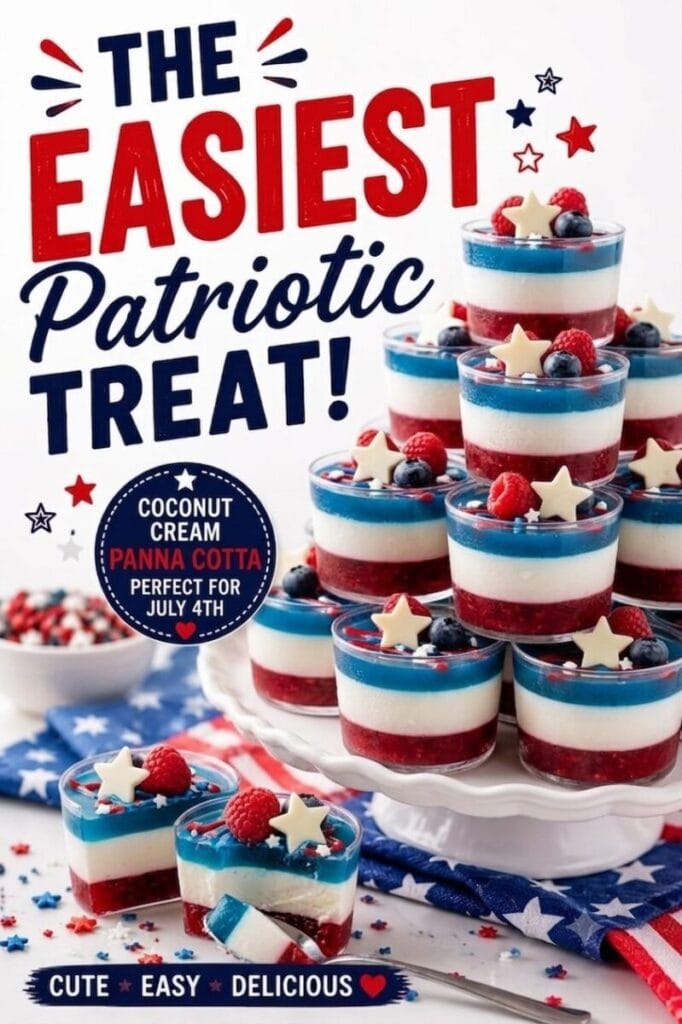 5 Red, White and Blue Keto Patriotic Desserts