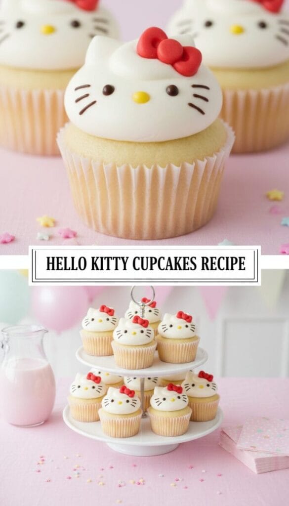 Hello Kitty Cupcakes Recipe