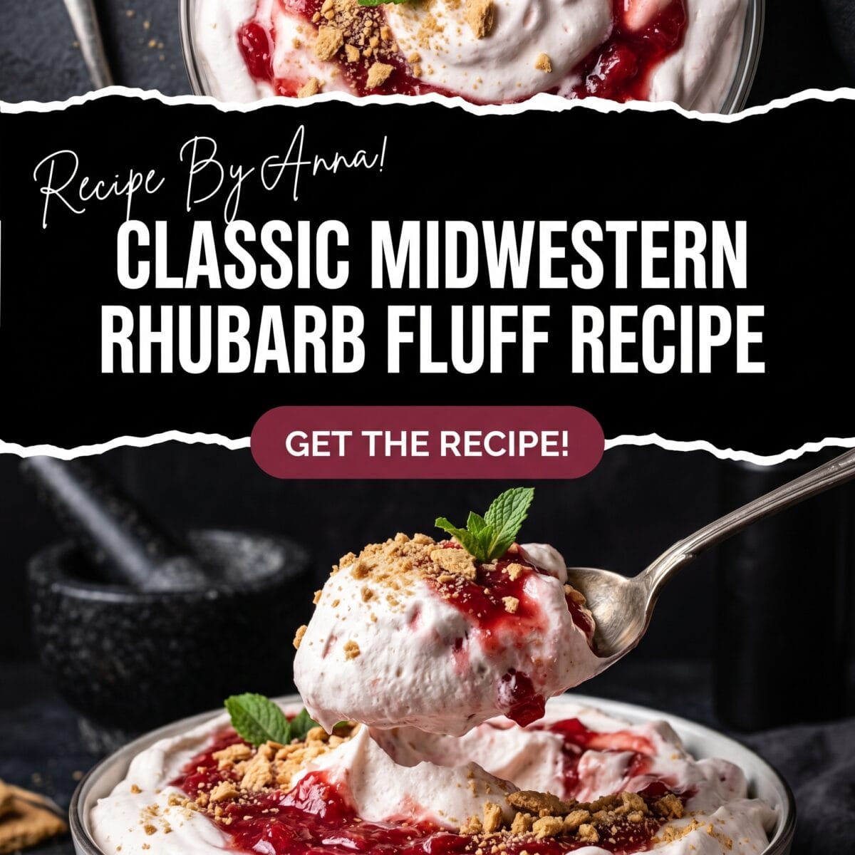 Classic Midwestern Rhubarb Fluff Recipe