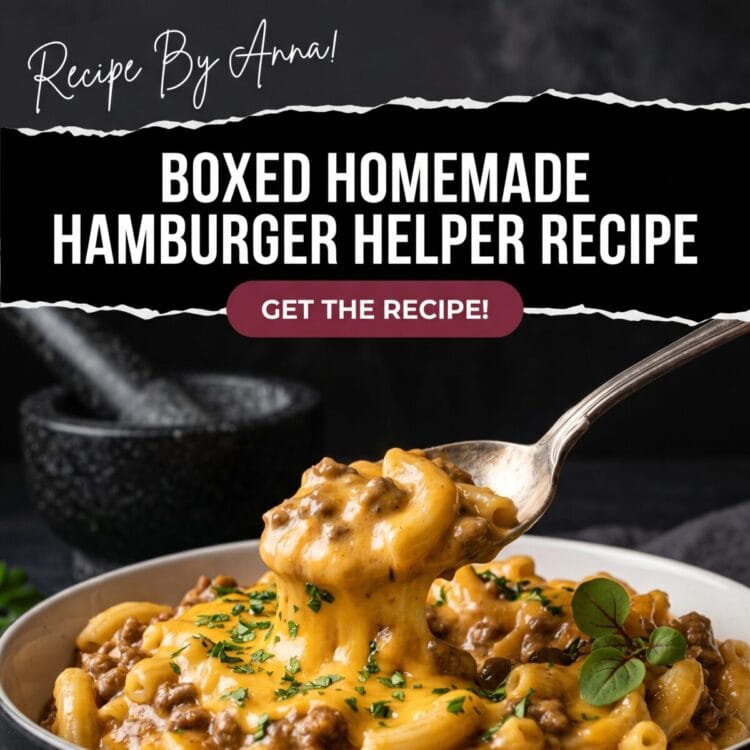 Boxed Homemade Hamburger Helper Recipe